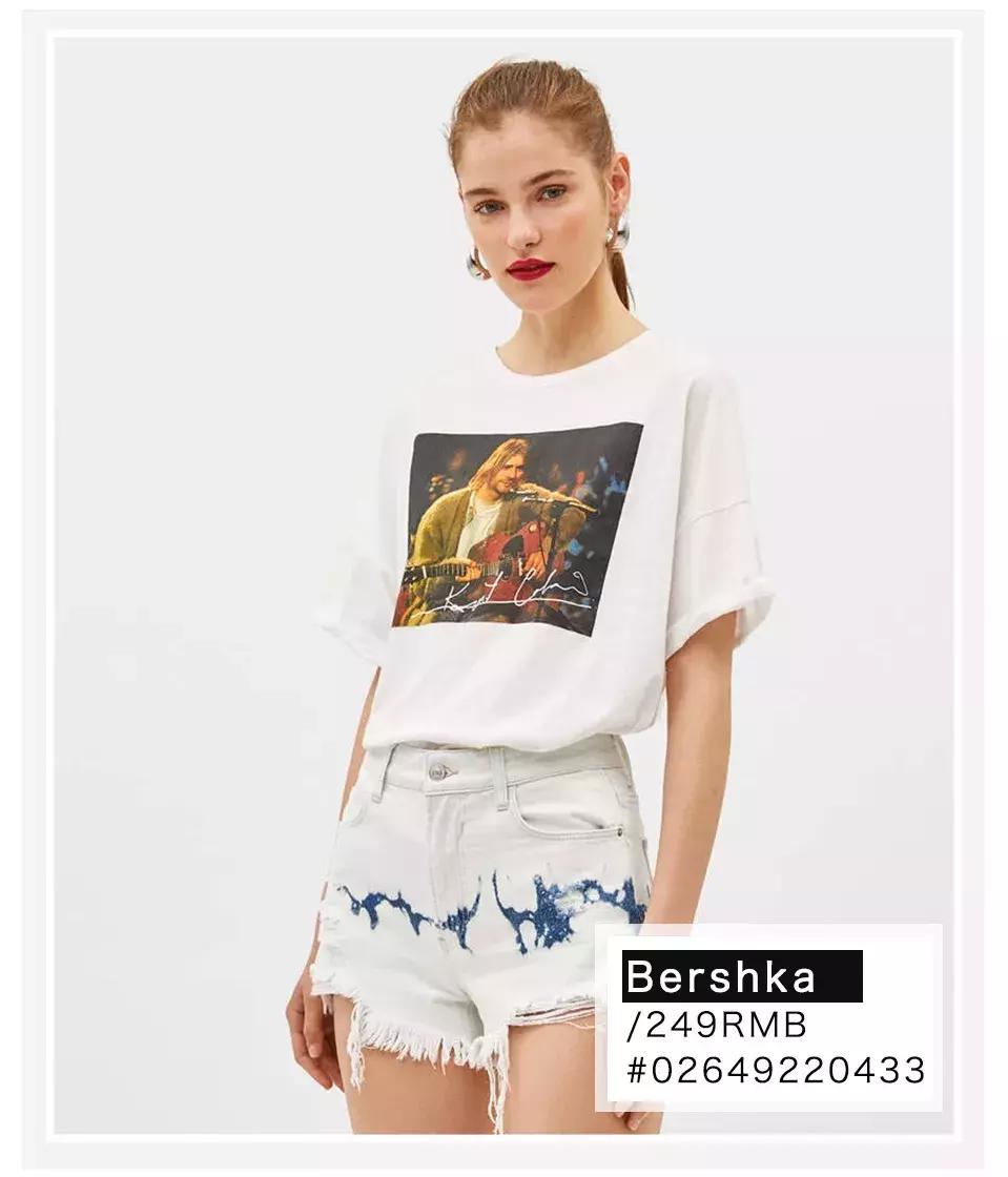 zara夏季新款开口设计短t恤,zara上新型t恤