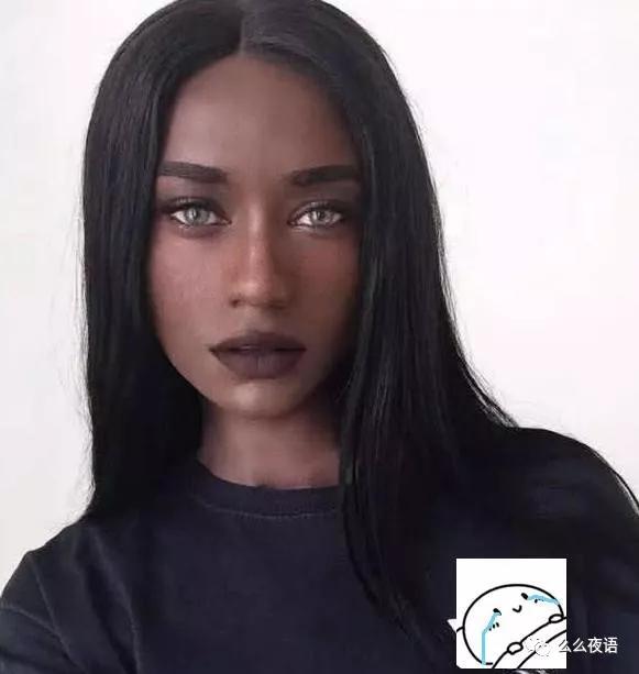 别舔屏非洲“刘亦菲”了！非洲“黑尾酱”爆红，颜值打破吉尼斯