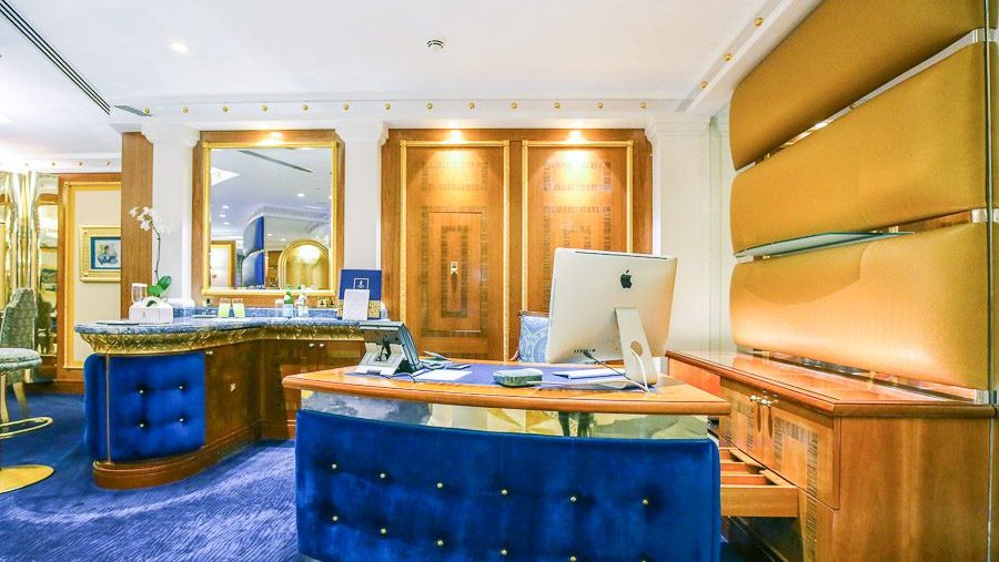 迪拜帆船酒店房间高清,迪拜帆船酒店最豪华的套房