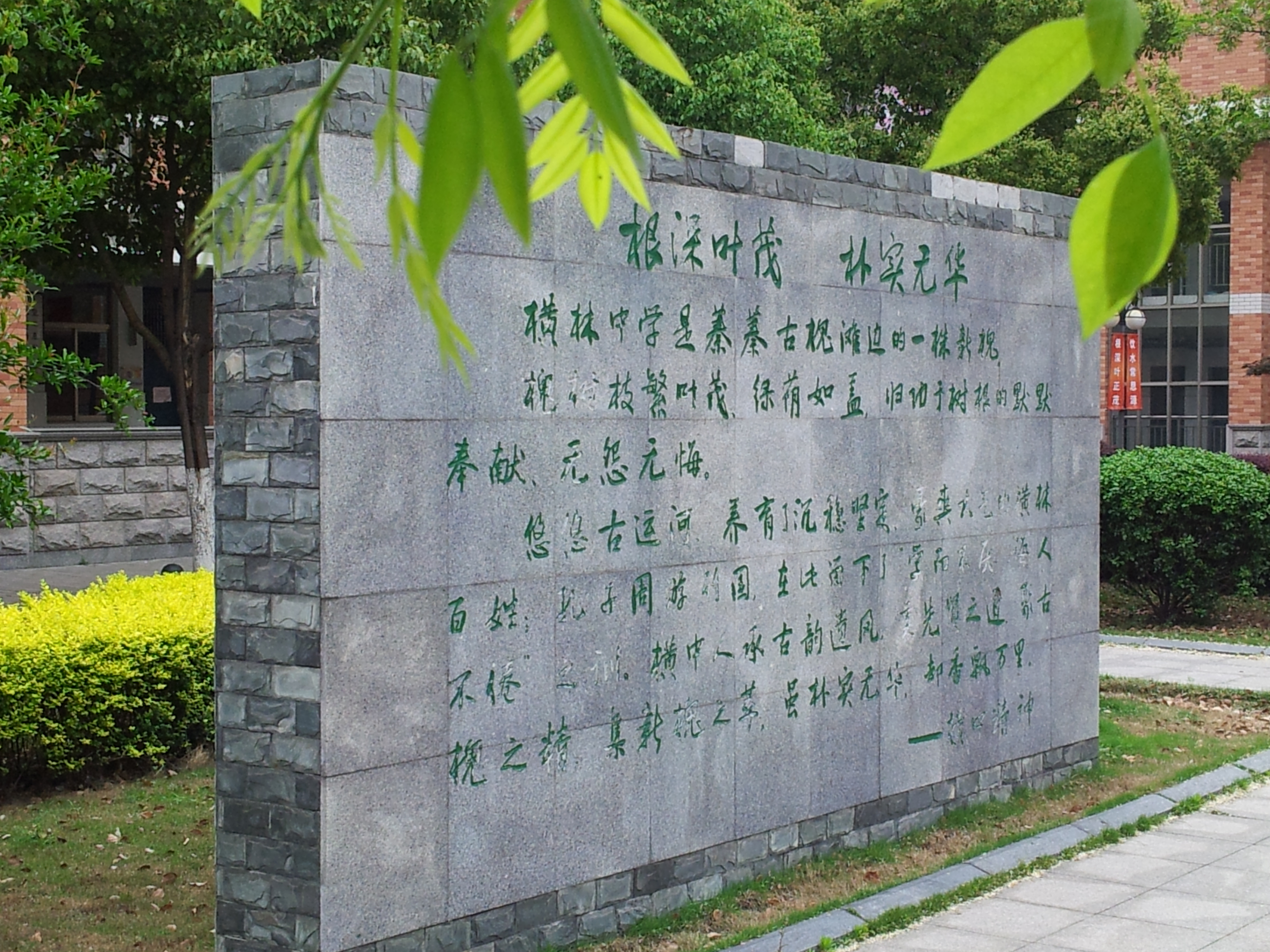 江苏省吴江明珠高级中学,江苏横林高级中学校花