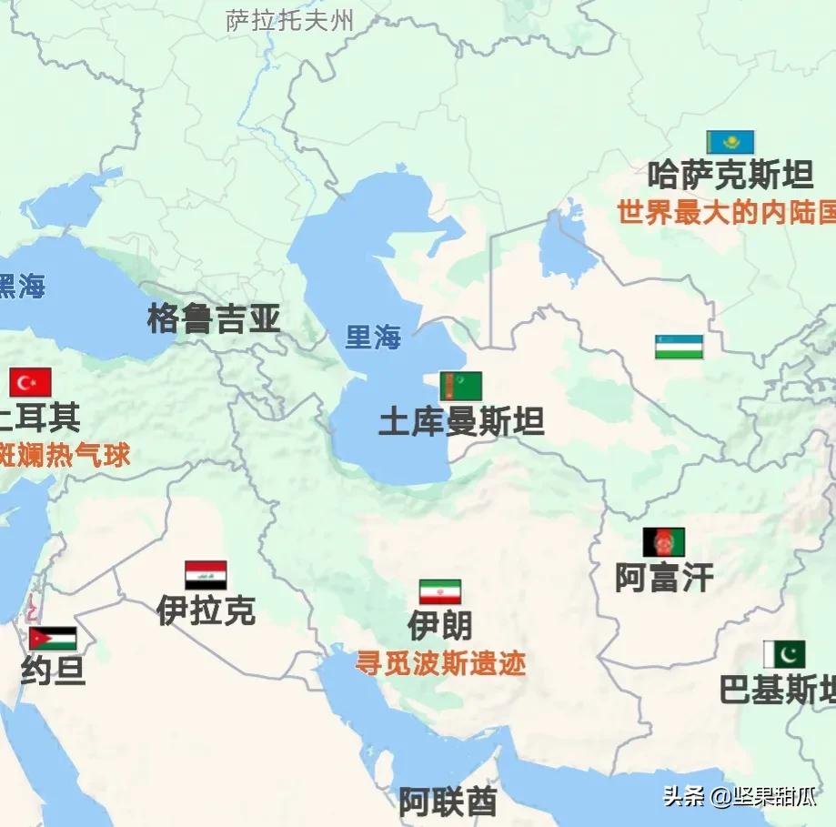 哈萨克斯坦三大产油区,哈萨克斯坦产油国