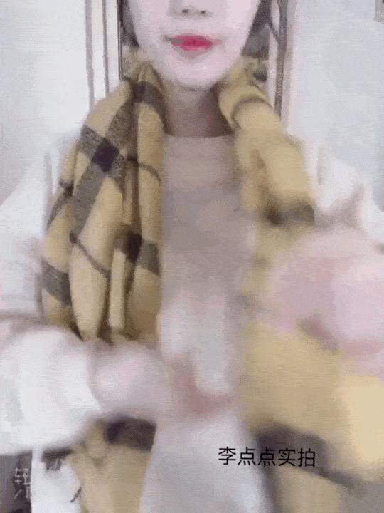 漫画围巾的系法大全,漫画女生围巾系法图片