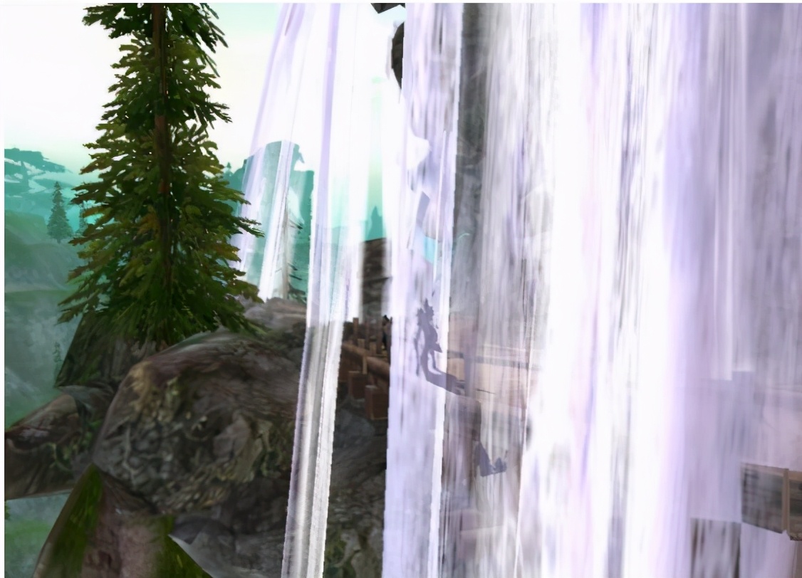 剑网三藏经阁顶的风景,剑网三藏剑山庄风景