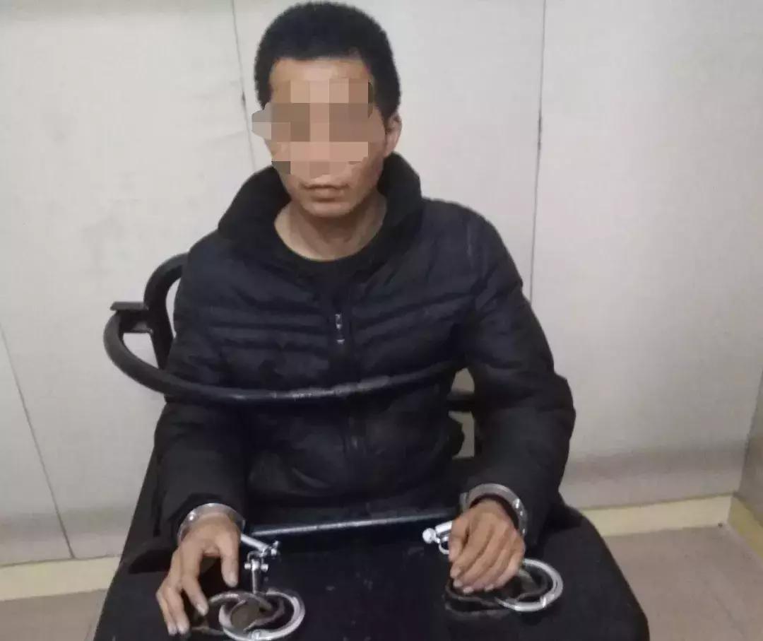 当他想再次动手偷摩托时……