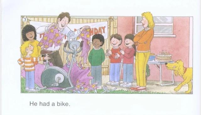 1级绘本Lesson53:爸爸过了一个不同寻常的生日