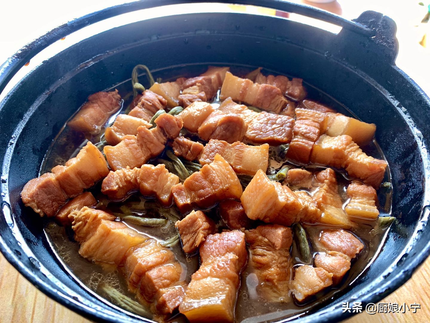 红烧肉不要猪皮的做法,做红烧肉猪肉忘记焯水了