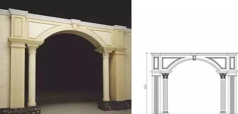 大理石垭口门套效果图大全,用印度红大理石做垭口门套如何