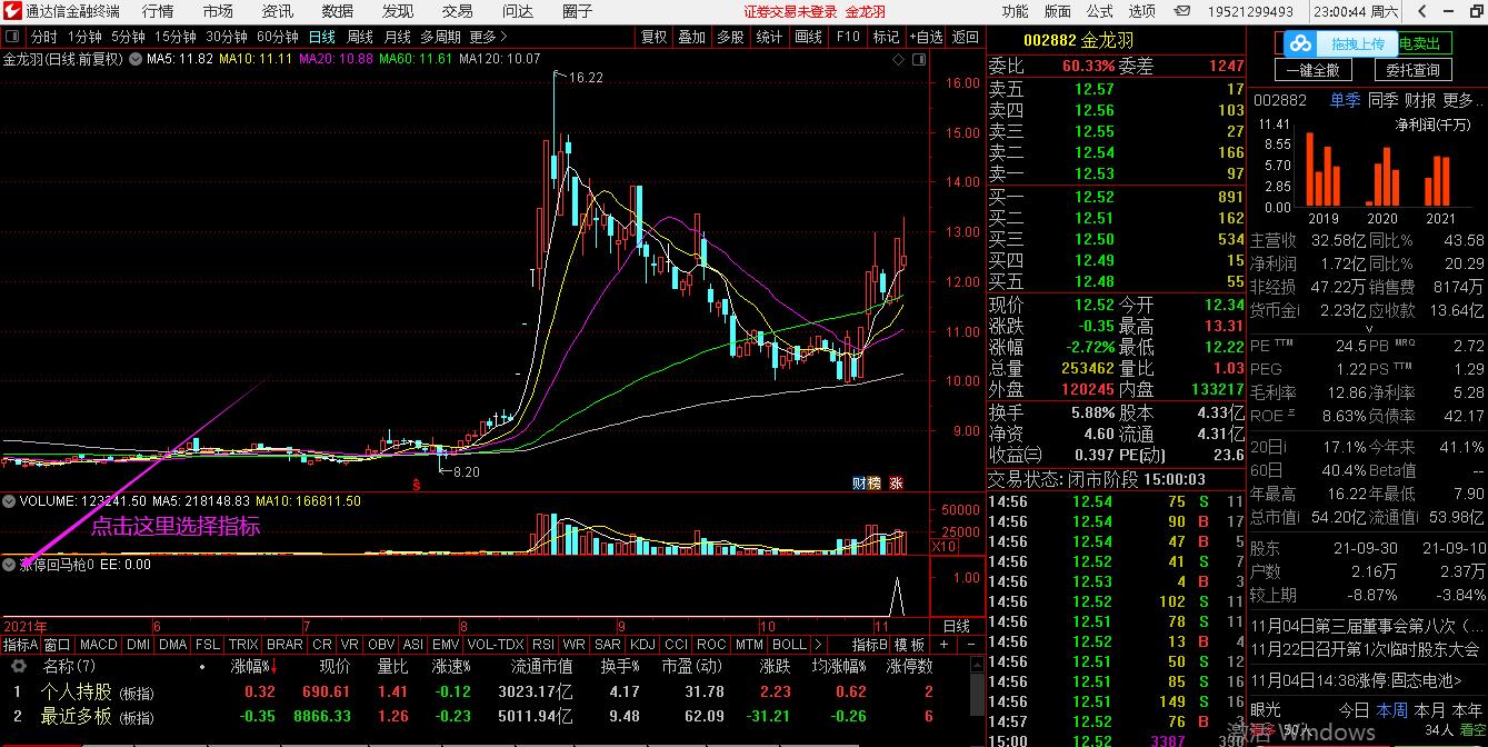 知名游资霸气涨停板选股指标,游资涨停回马枪选股公式和指标