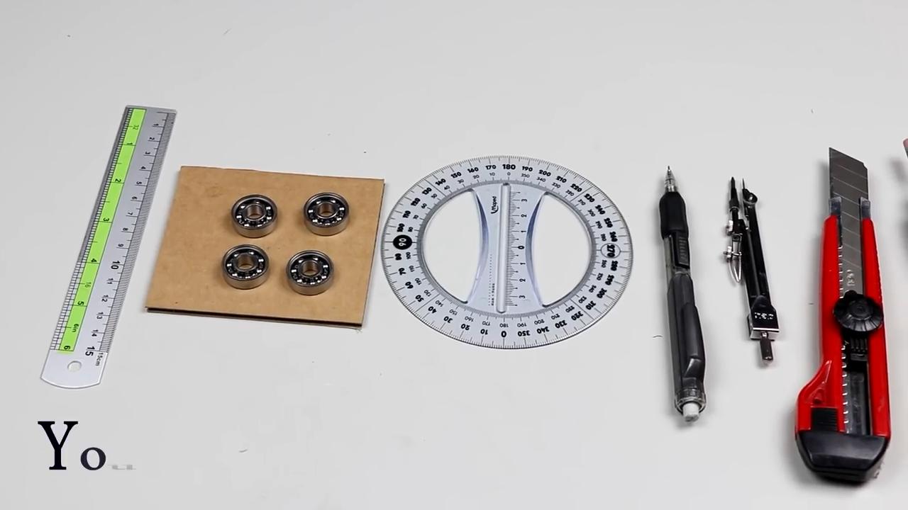 风火轮陀螺手工,如何制作指尖陀螺永动机