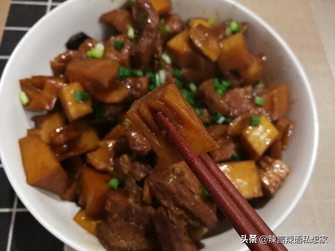 油焖笋烧肉这个味道绝了,毛鲜笋烧肉