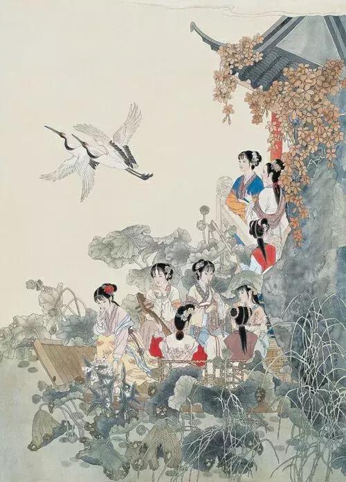 悠悠三百年，红楼夺目红，古今名家精绘《红楼梦》