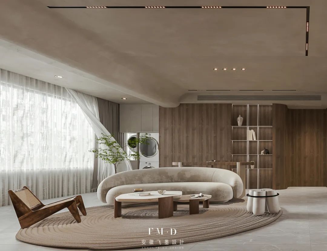 奶油原木风房间高级感配色,以原木为基调的奶油色日式温暖家