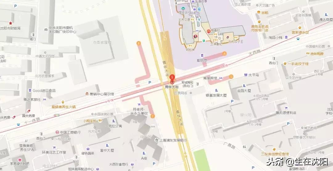 沈阳地铁换乘有轨电车,沈阳站换乘沈阳北站