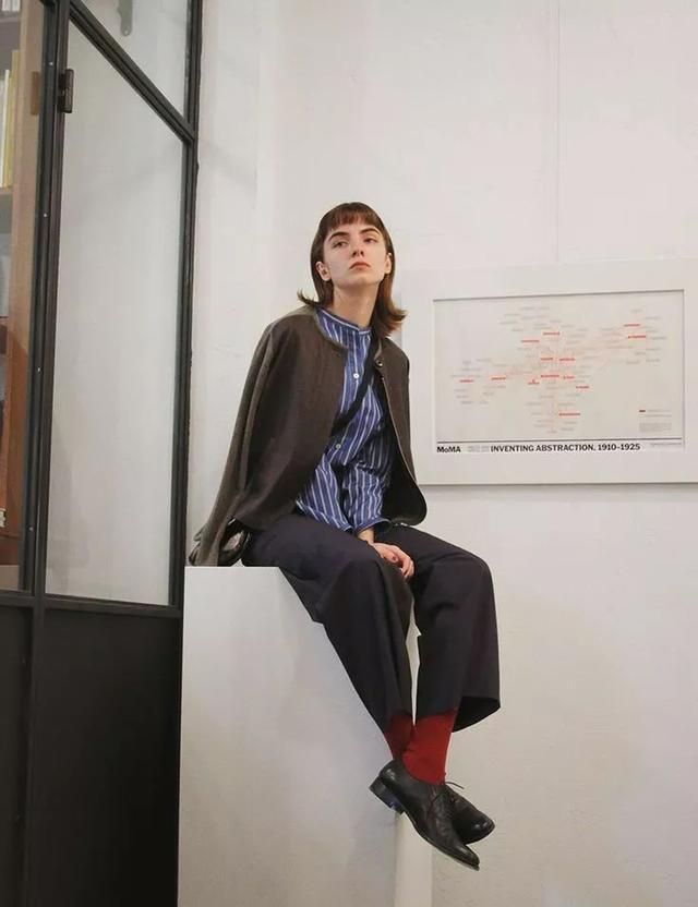 露脚踝袜,今冬不流行露脚踝了露袜才更时髦