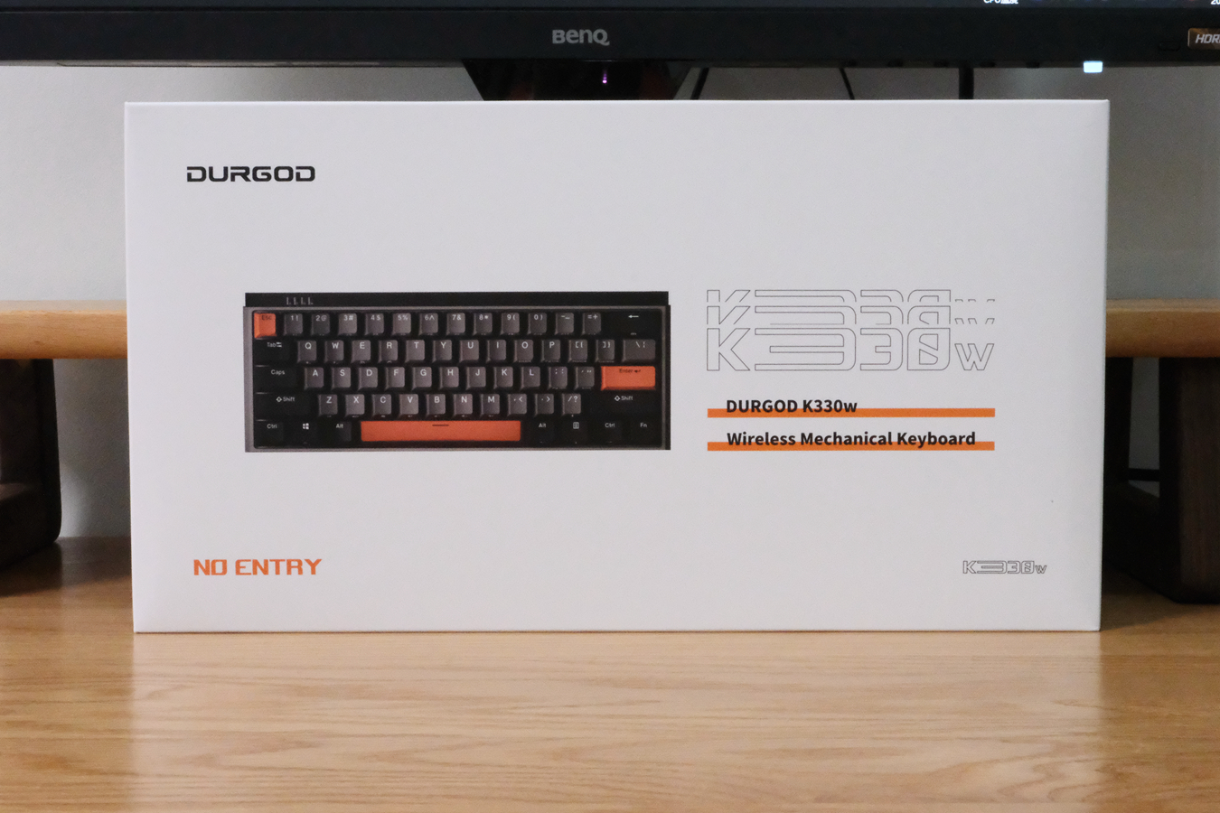 杜伽键盘k330w开箱,机械革命k330键盘