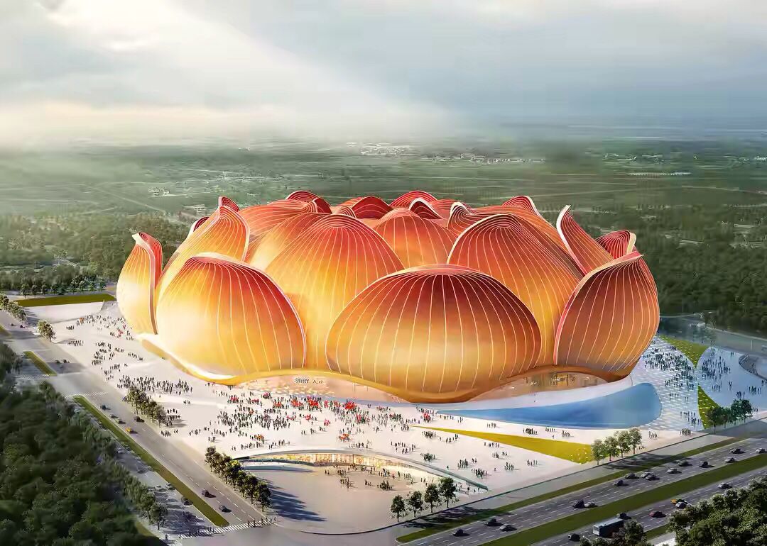 广州恒大足球场效果图震撼,广州恒大世界最大足球场