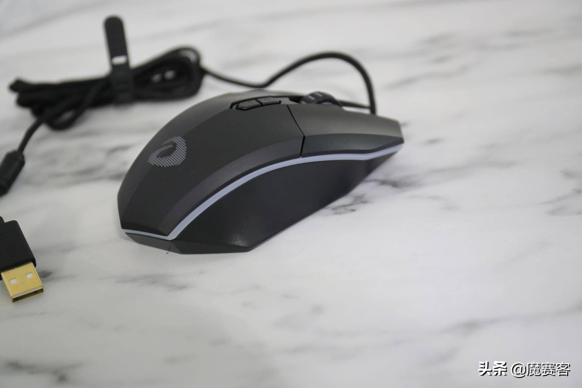 达尔优鼠标em915第一代和第二代,游戏鼠标达尔优em910