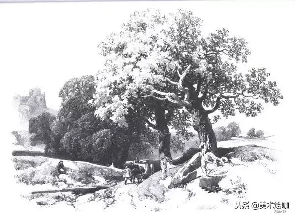 40张经典素描,40张经典素描风景图快拿去临摹吧