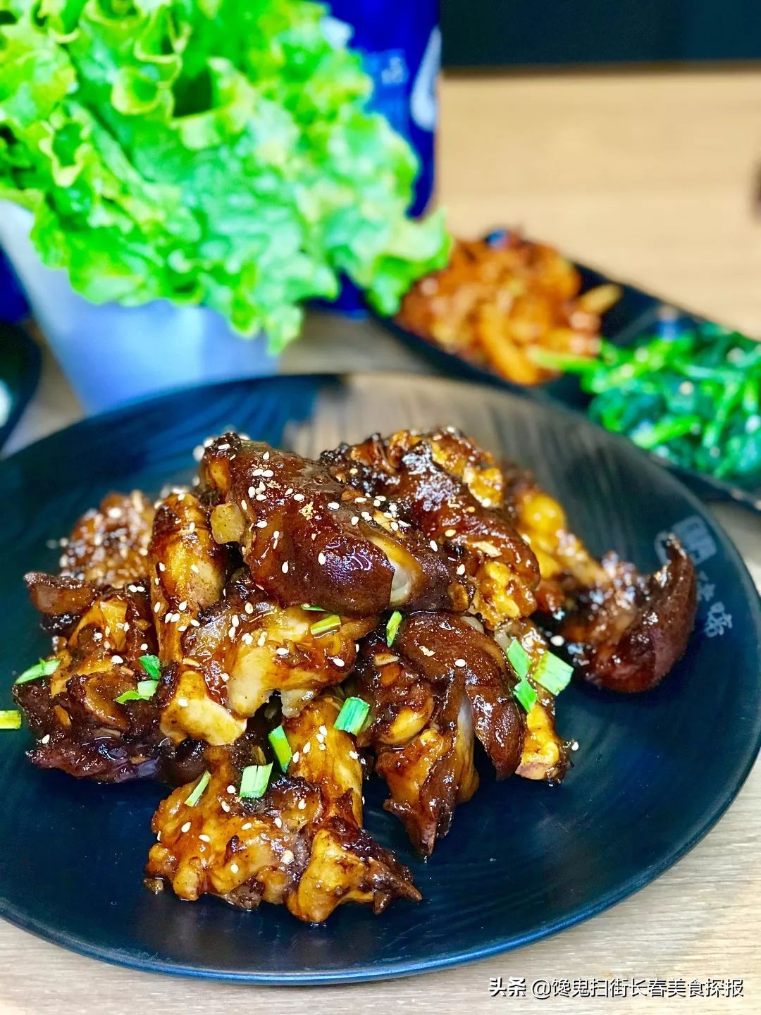 超好吃的烤大猪蹄子,长春最火的烤猪蹄