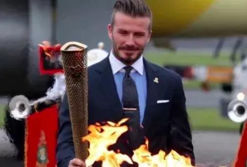 美国足球球星贝克汉姆,曾在中国踢球的球星