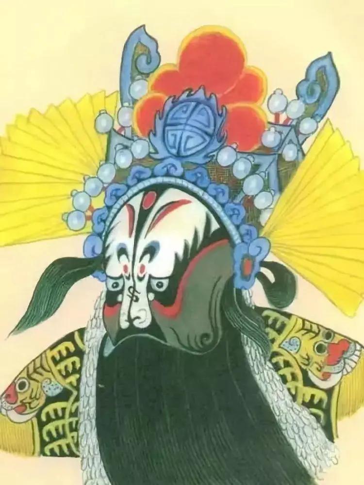 秦腔赵公明戴什么帽子,秦腔赵公明造型特点是什么