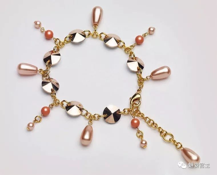 施华洛世奇水晶散珠手链编织教程,施华洛世奇水晶手链教程