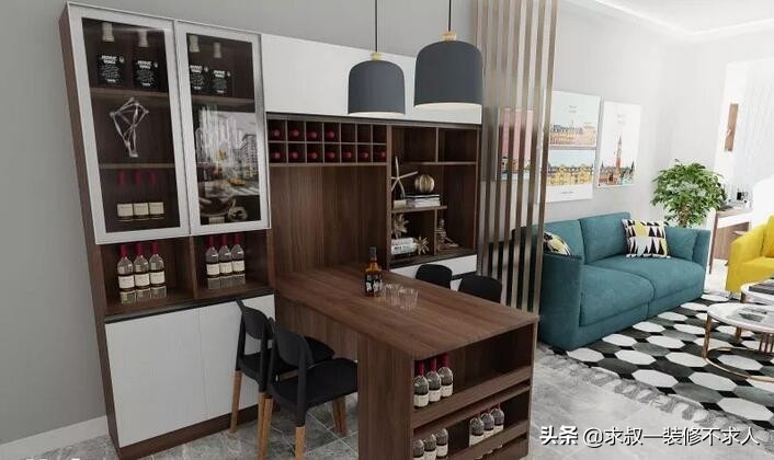客厅装吧台实用吗,快给家里装个小吧台特别有情调