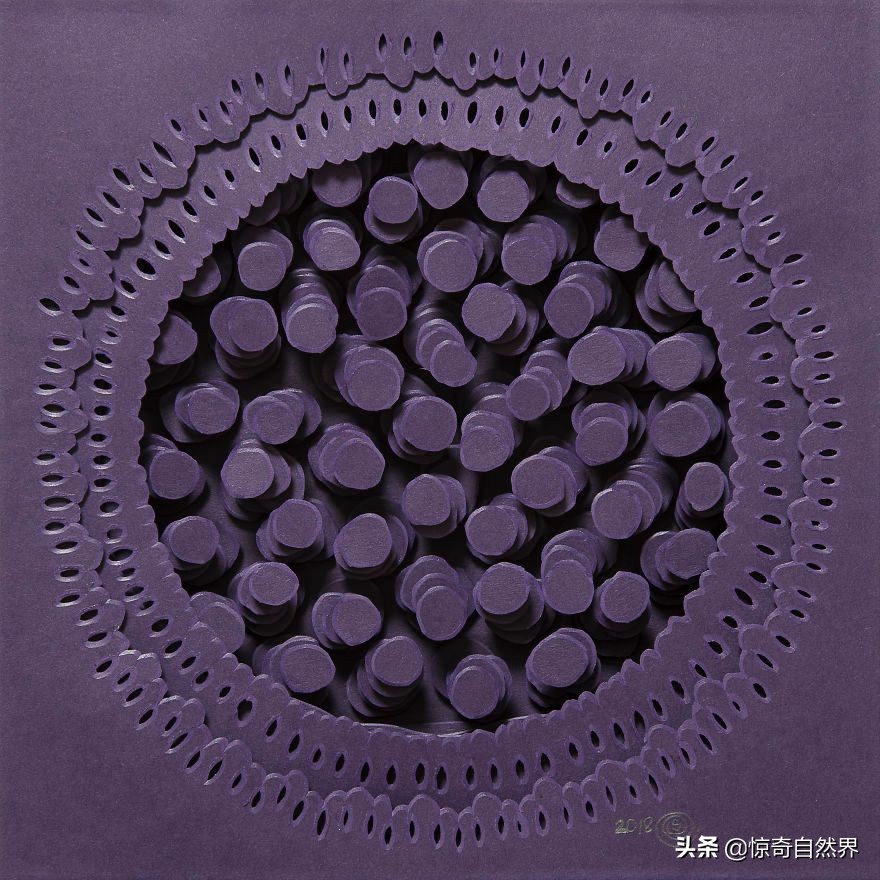 用超长的纸做艺术品超简单,纸制彩色艺术品