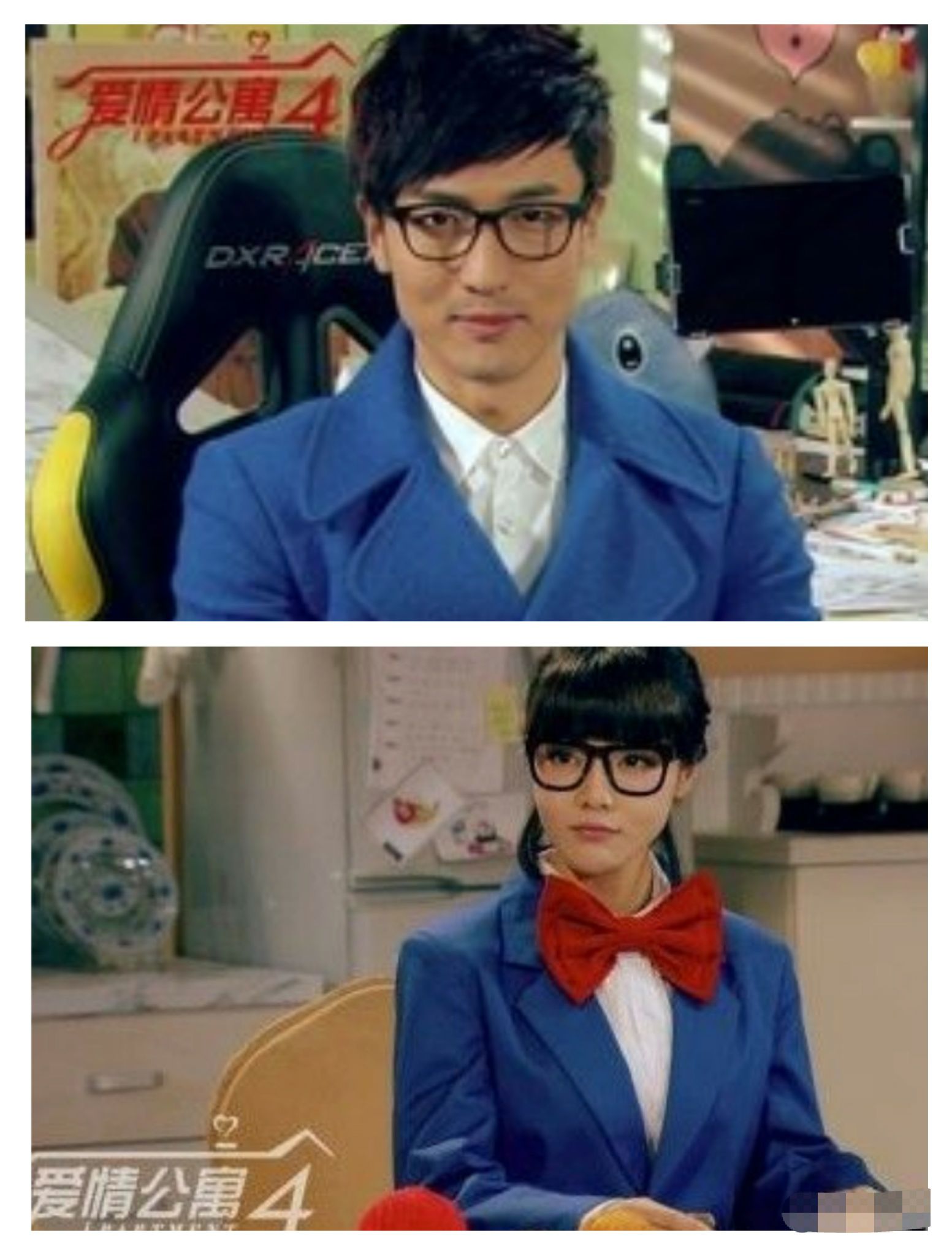 爱情公寓5陈赫感谢张伟,陈赫和张益达演的终结者