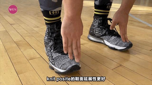 詹姆斯上脚17战靴,詹姆斯lbj实战靴