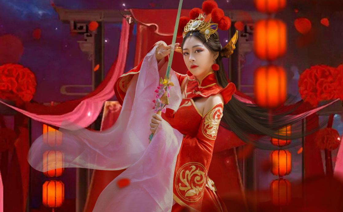 王者露娜cosplay (王者角色cos露娜)