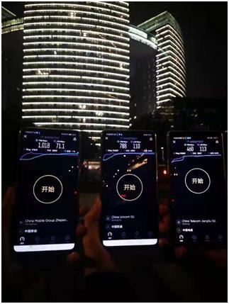 中国三大运营商5g最高网速,三大运营商5g网络峰值速率