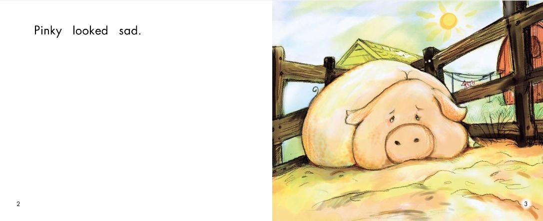 英语有声绘本阅读:爱洗泥巴浴的粉红猪《Pinkythepig》