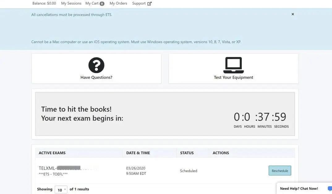 2021年托福考试安排表,托福考试官方ets发布新考试模式