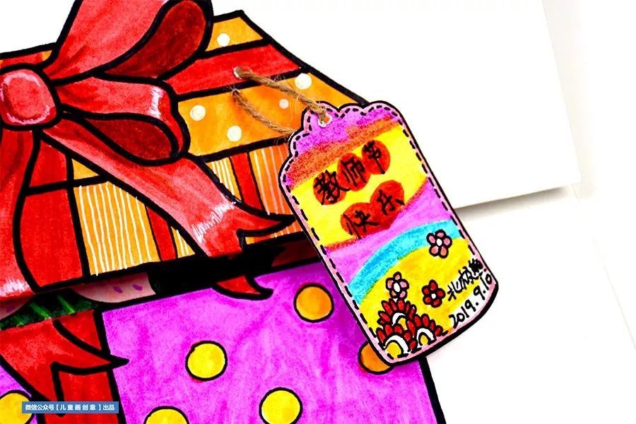 立体圣诞贺卡手工简画,画儿童简单新年贺卡手工