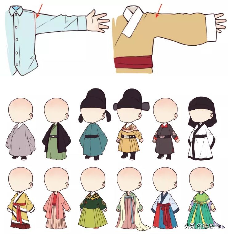 萌值爆表的Q版人物脑袋画法全解析，你确定不来pick一下？