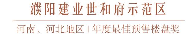 匠心品质城市标杆|建业地产安阳区域荣获金盘奖三项大奖