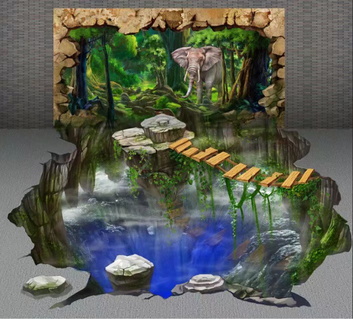 100幅经典画展,3d立体画超逼真大师