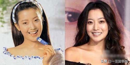 金喜善光滑肌肤扮相,金喜善年轻时和老公穿西装照片