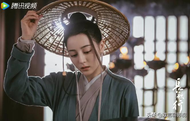 长歌行迪丽热巴造型演技引争议,电视剧长歌行迪丽热巴绝美落泪
