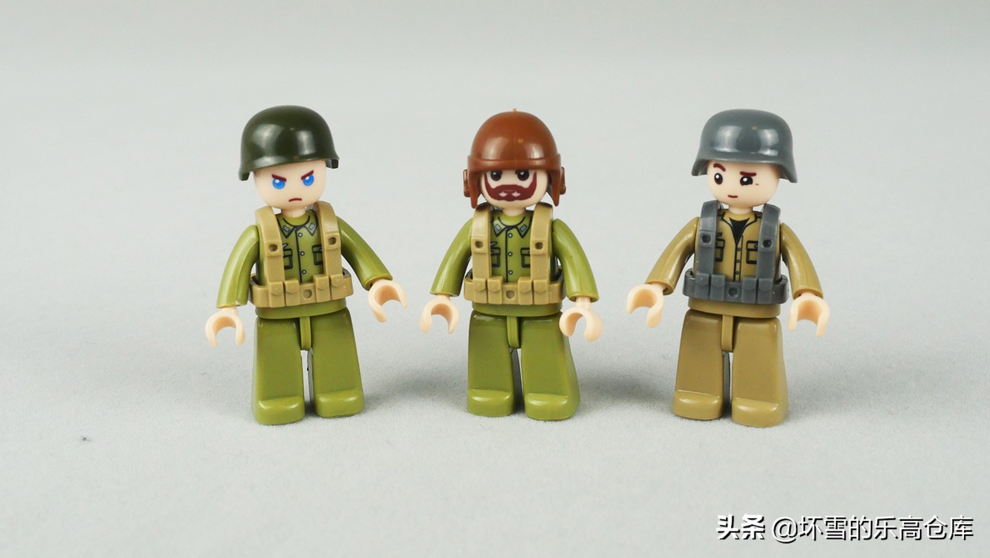 射豹勇士：小鲁班积木M26潘兴二合一套件评测