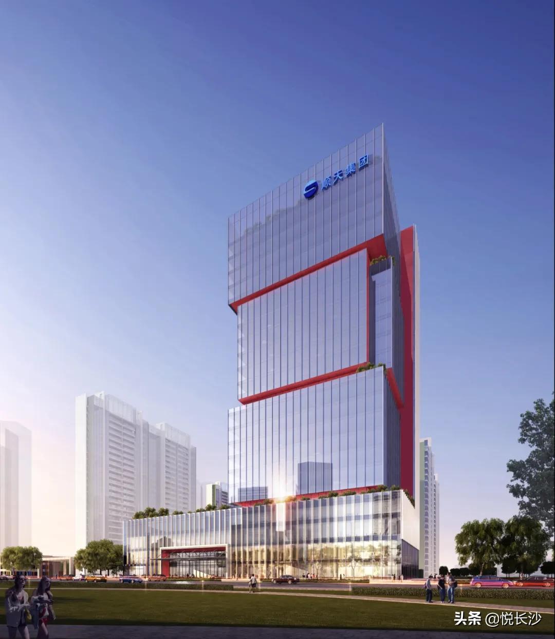 地标办公大楼效果图,新地标效果图