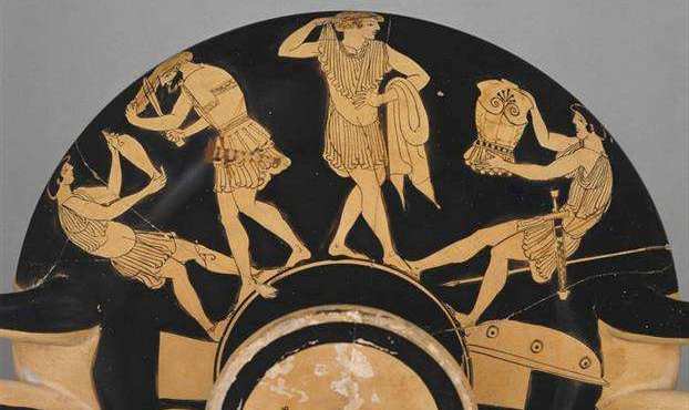 古希腊吃饭时不能做的事情,古希腊人的日常生活