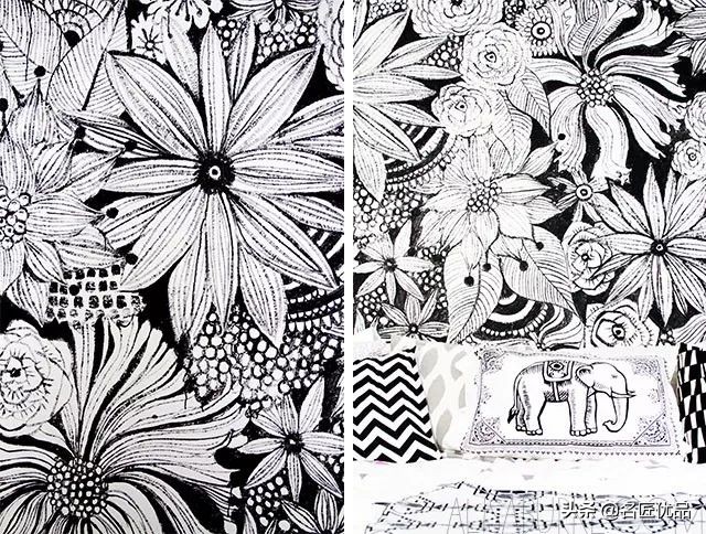 墙壁简单又好看的墙绘,手绘高级感墙面