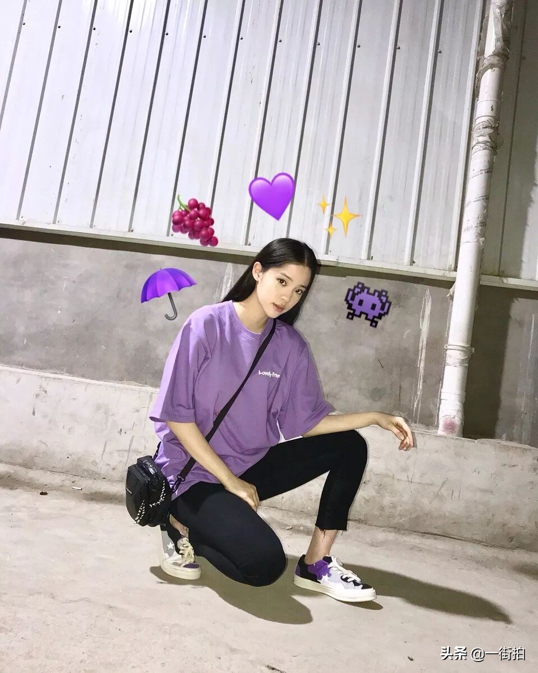 欧阳娜娜匡威裤子穿搭,欧阳娜娜匡威同款穿搭