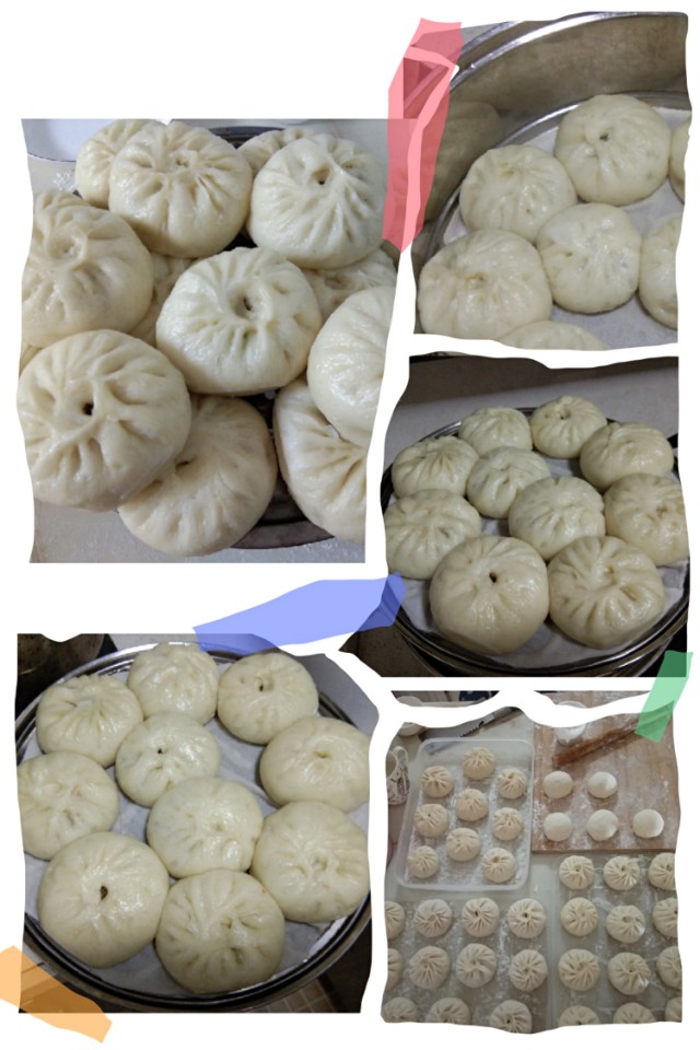 家常素馅大菜包,馅出水馅松散不好包怎么办,只需一招就能解决