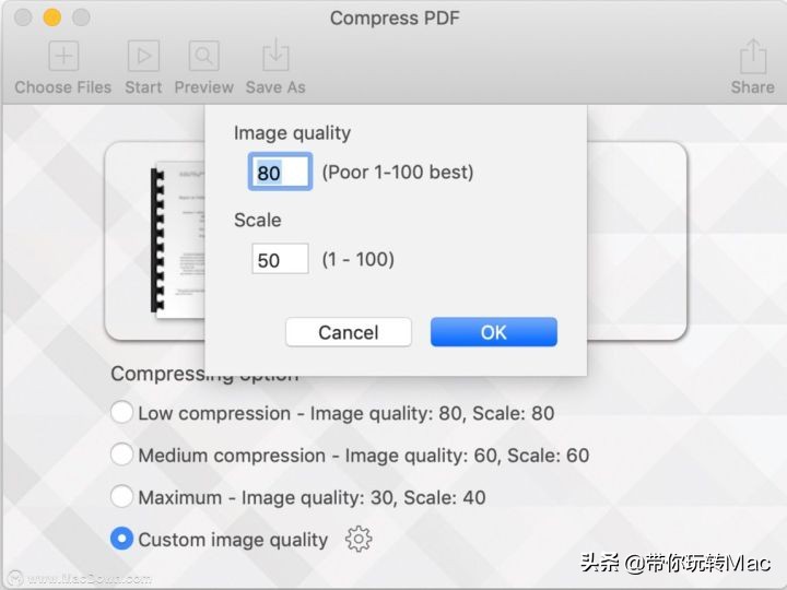 mac如何压缩pdf文件大小,mac好用的免费pdf压缩工具