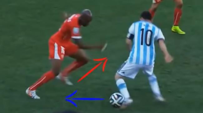 梅西是怎么变向,梅西怎么颠球的