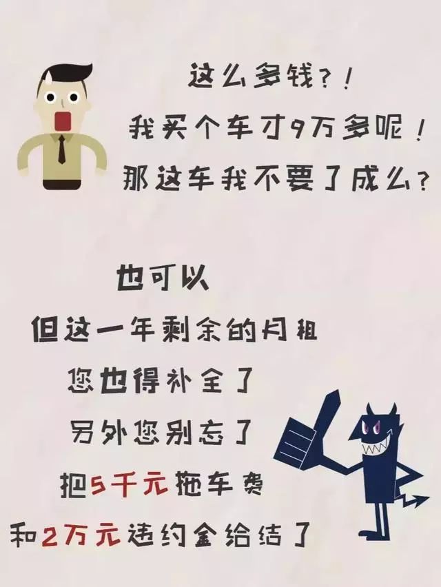 以租代购的汽车有什么套路,汽车以租代购详解