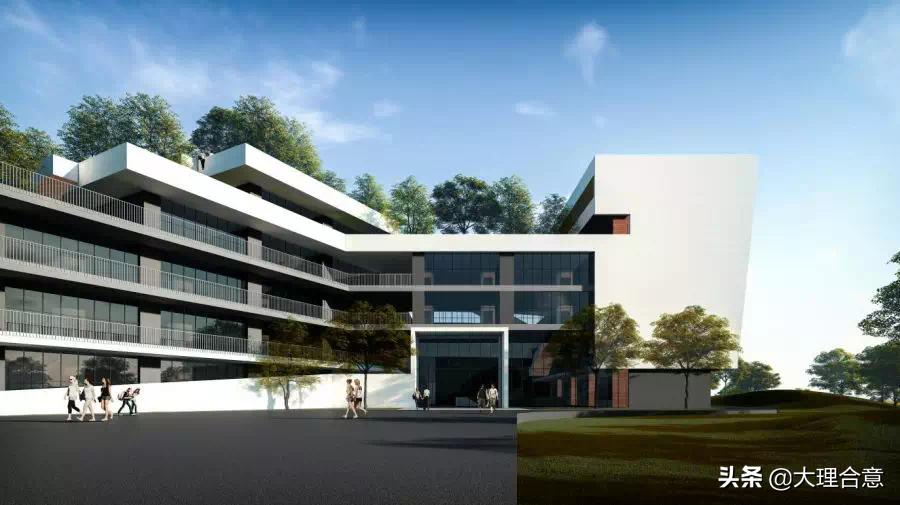 天泰·大理十畝下关一中大理十畝实验学校效果图大赏